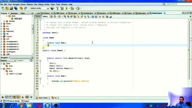 Java-Lecture-9 | Static Method in Java | Pallab Banerjee смотреть онлайн