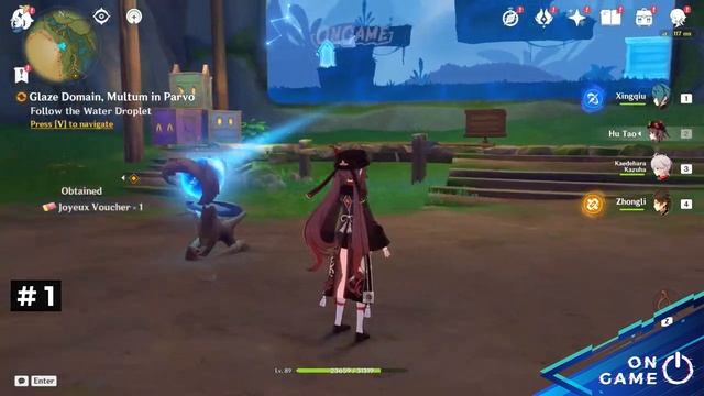 Secret Summer Paradise Quest Part 1 Puzzle  | Genshin Impact 3.8