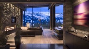 Красивый Интерьер Дома с Большими Окнами / Панорамные Окна / Panoramic Windows /