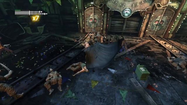 Batman: Arkham City прохождение боссов : 10. Джокер + банда Джокера смотреть онлайн
