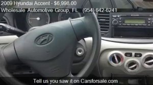 2009 Hyundai Accent 4dr Sdn Auto GLS for sale in Plantation,