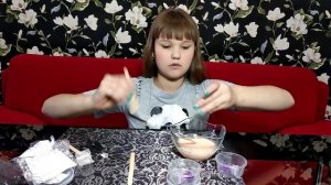 ТЕСТИРУЮ НАБОР ДЛЯ СОЗДАНИЯ  ФЛАФФИ  СЛАЙМА ! VALERIA HAPPY