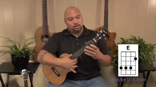 Ukulele Chords, The E Chord On The Ukulele