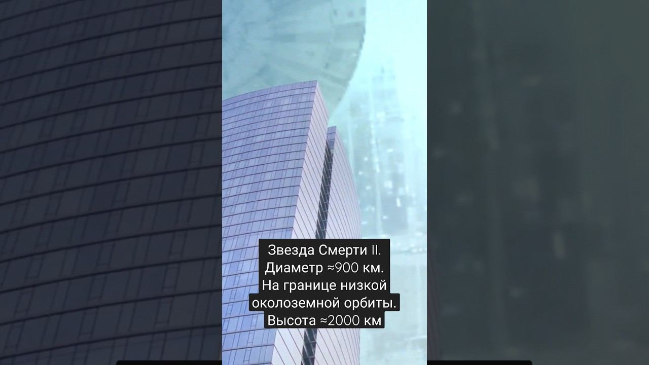 Звезда Смерти II в нашем небе - если бы оказалась на границе низкой околоземной орбиты смотреть онлайн