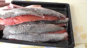 Холодное копчение красной рыбы,быстрая засолка свежей кеты на копчение,рецепты из рыбы!