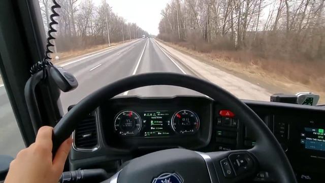 Получила новую Сканию