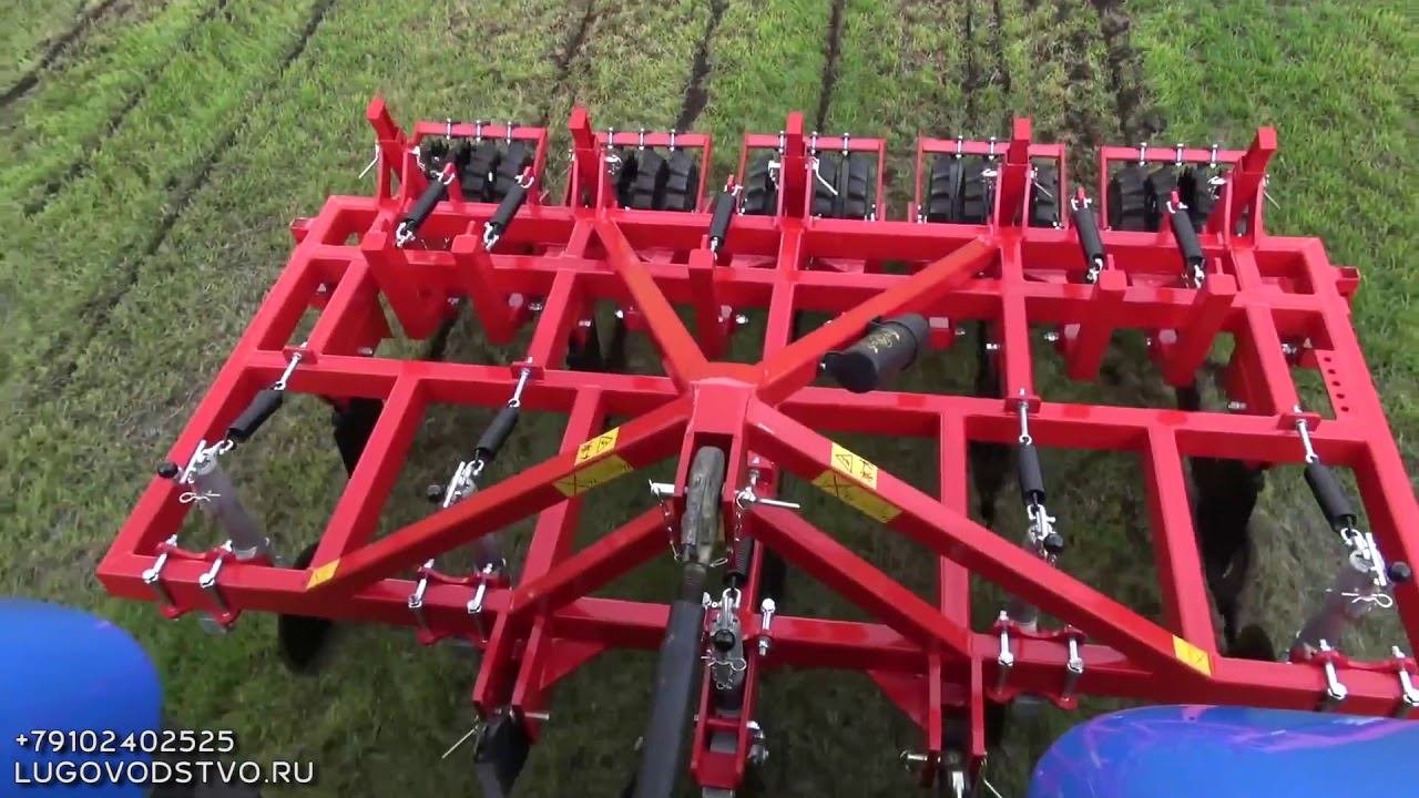 Глубокорыхлитель для лугов, пастбищ - луговой аэратор, пастбищный аэратор Evers улучшение сенокосов