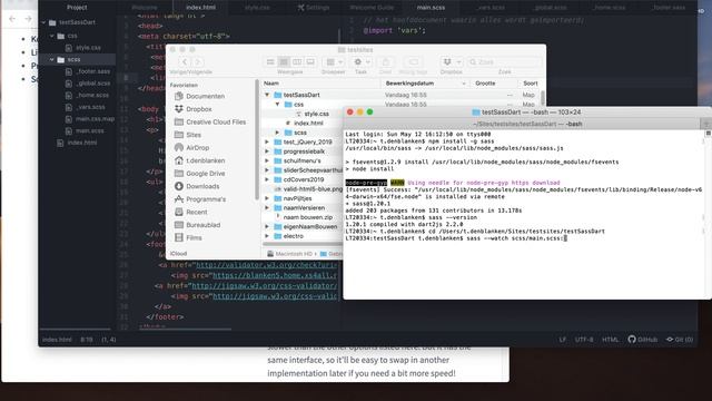 Sass installatie en start смотреть онлайн