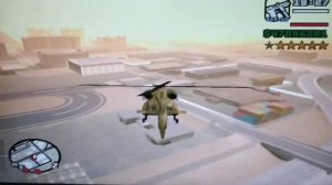 выполняю задание украл военный вертолет ГТА САН АДРЕС