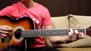 Bob Marley - No woman, No cry - как играть на гитаре - how to play on guitar - Easy acoustic song