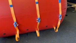 Надувной цилиндрический судоподъёмной понтон 3000кг