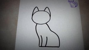 Как нарисовать кошку поэтапно? Рисуем сами.