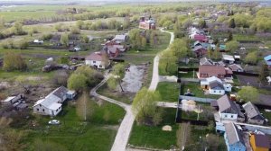 Рязанская обл. Михайловский район с. Лобановские выселки￼ с высоты птичьего полёта