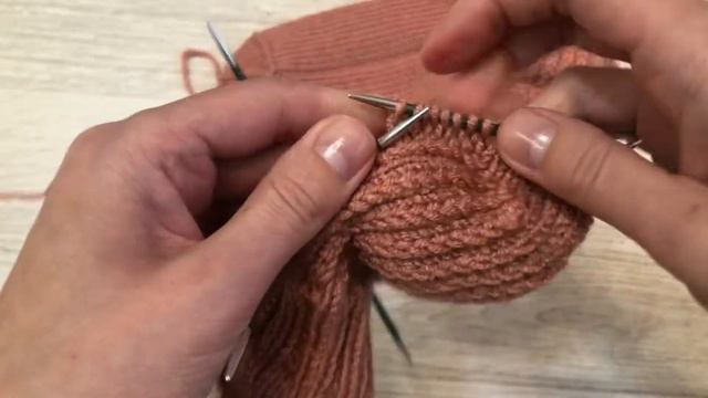 Клин подъема носка спицами смотреть онлайн