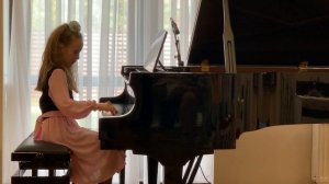 Куприянова Ядвига: Ф-Э Бах – Полонез (из нотной тетради А.М.Бах) 26.05.2024 г.