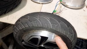 Мотор колесо из гиро скутера, для электро самоката и электротехники.