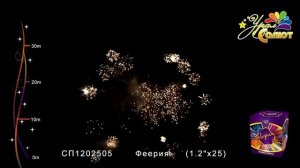 Салют СП1202505 Феерия (1,2" x 25 залпов)