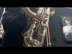 Baritone saxophone Weltklang saxophone Launge - just the two of us" cover