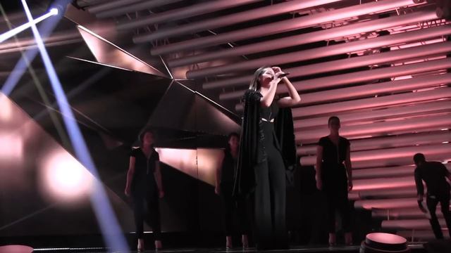 ESCKAZ in Vienna: Albania Elhaida Dani I'm Alive (semi rehearsal clip) смотреть онлайн