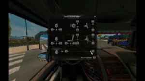 cara mensetting kamera di euro truck simulator 2 jadi kayak 3 monitor