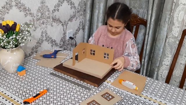 Мамедова Нурай - поделка "Домик" смотреть онлайн