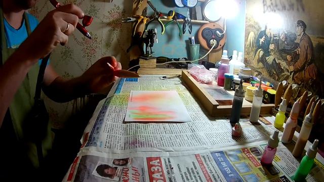 Покраска воблеров ручной работы. смотреть онлайн