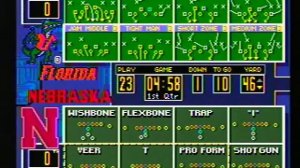 Sega Genesis College Football USA 97 Game (Intro)