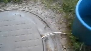 закачка воды в бочку мембранным насосом 12в