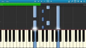 Игорь Корнелюк - Город, которого нет (на пианино Synthesia)