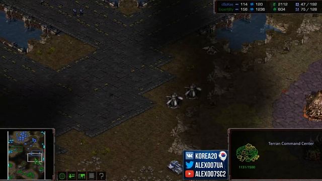 Первая дуэль PRO в StarCraft: Remastered - Bly vs Kas