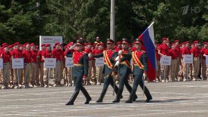 В Подмосковье состоялась торжественная церемония открытия Всероссийской игры "Победа"