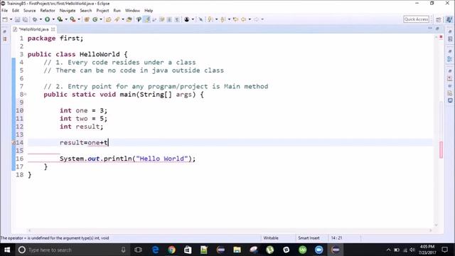 Selenium tutorial for Beginners | Java tutorial for Selenium | Writing your first java program
