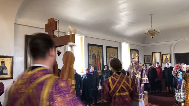 Літургія Ранішосвячених Дарів архієрейським чином у Вінницькому районі 29.03.2019 р. смотреть онлайн