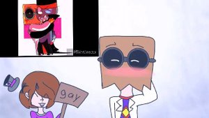 Why do people tkink l'm gay? Meme Д. Флёг и Блек Хет