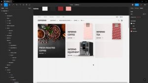 Coffee shop | Figma UI UX Fast Tutorial