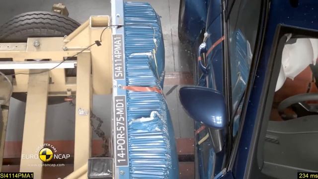 Euro NCAP - Crash Test of 2014 Porsche Macan - 5 star safety rating смотреть онлайн