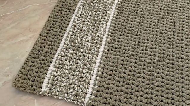 Ковёр крючком 40*60см