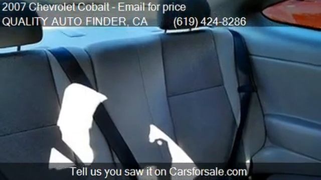 2007 Chevrolet Cobalt LS for sale in SAN DIEGO, CA 92154 at смотреть онлайн