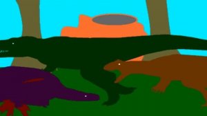 lationx2599's Tyrannosaurus rex vs Allosaurus fragilis Re-Sounded