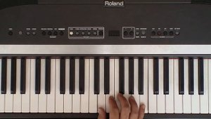 Moby One of these Mornings Tutorial Part 1-B THE MELODY Piano Hands Piano Bassy