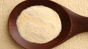 Оригинальная насадка из манки.