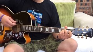 Phil Collins-In The Air Tonight-Acoustic Guitar lesson.