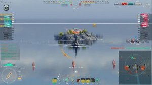 Cruiser Austin: NA server, record damage - World of Warships