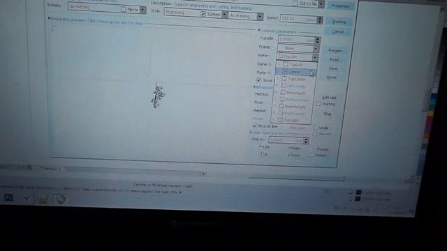 Гравировка лазерным станком CO2 на дереве. смотреть онлайн