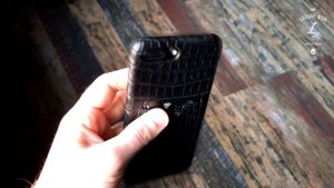 Чехол для iPhone 7 Plus из кожи крокодила
