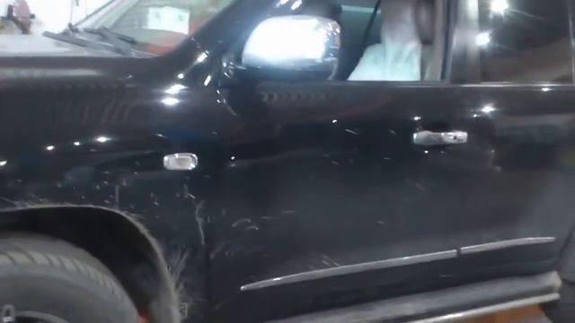 Toyota Land Cruiser 200 Развал-схождение после смены колёс смотреть онлайн