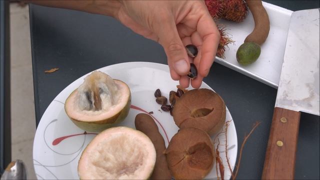 Пробуем тропические фрукты. Часть 3/Tropical fruit samplig. Part 3