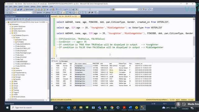 Session23 - SQL Server - SQL Functions | IsNull | IIF | Concat