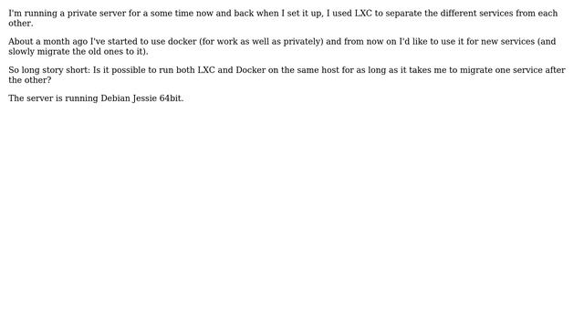DevOps & SysAdmins: Running LXC and Docker on the same host смотреть онлайн
