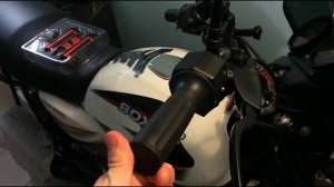 Замена грипс на Bajaj Boxer. Не меняйте!!!